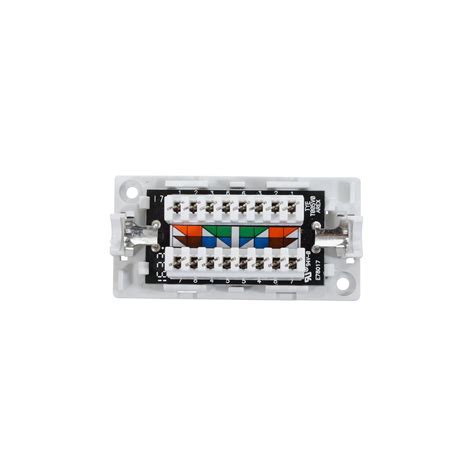 cat5e shielded 110 punch down junction box|Cat5e Junction Box, 110 Punch Down Style.